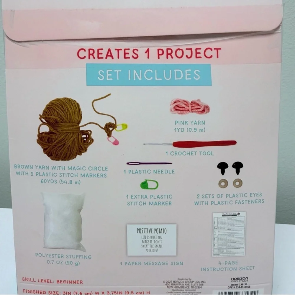 New! Positive Potato Crochet Kit from Target Bullseye's Playground